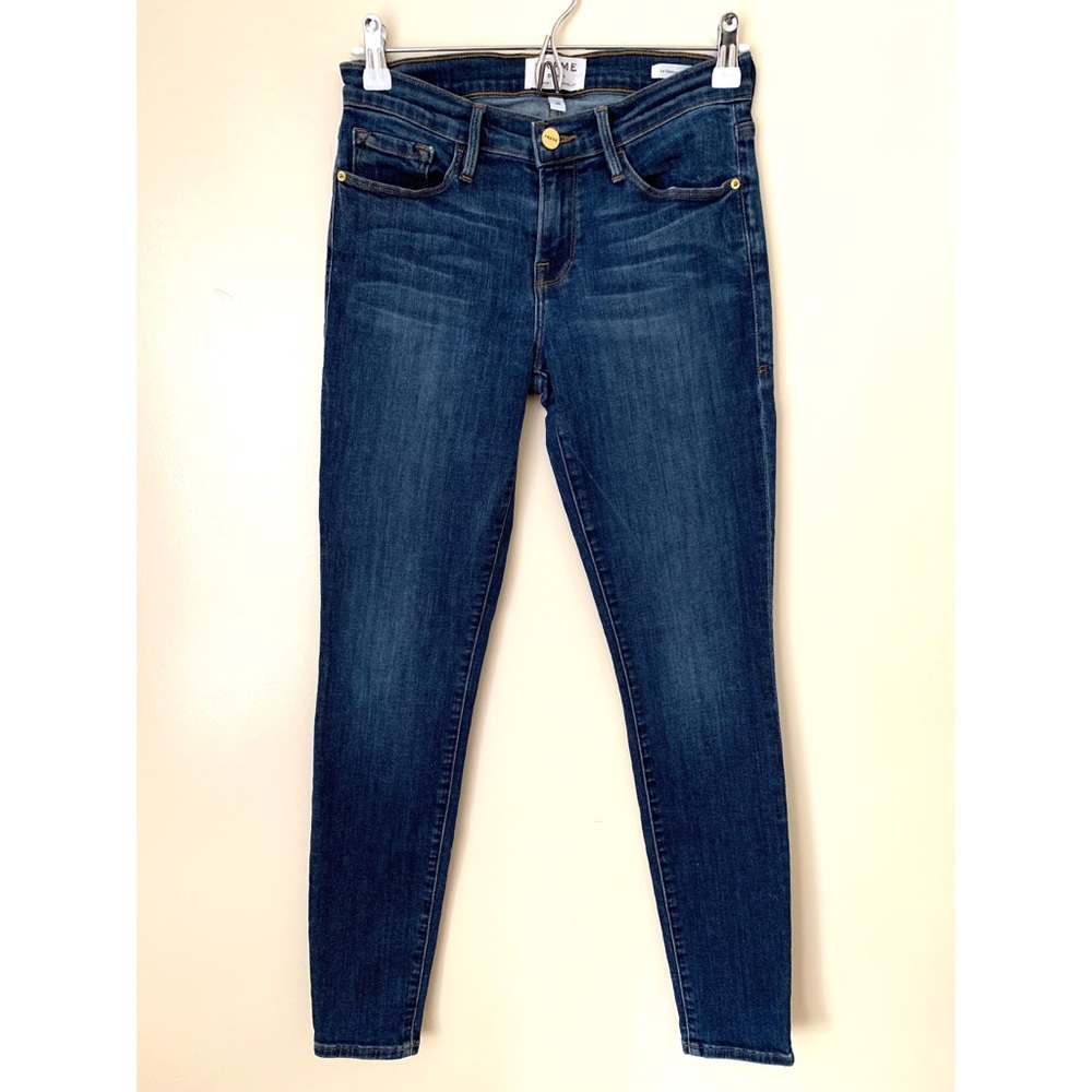 Frame • 26 • Medium Wash Le Skinny de Jeanne Denim Blue Jeans